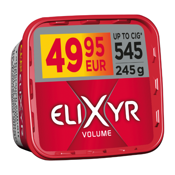 Elixyr Red Volumentabak Box 1 x 245g Tabak